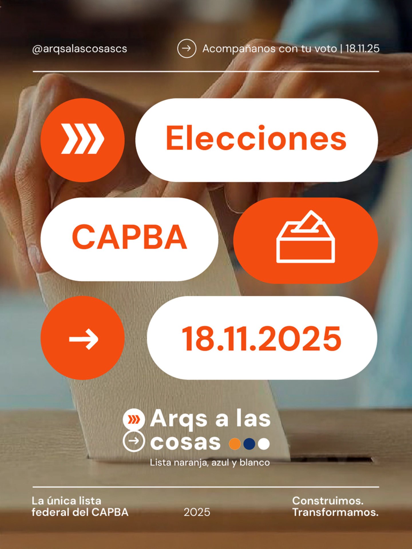 ELECCIONES CAPBA 18.11 - ESPACIO NARANJA - ARQ A LAS COSAS_Page1